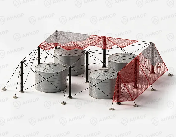 Парк 4 × РВС 5 000 м³